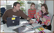 Thomas, Tamara und Beate